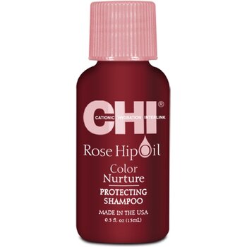 CHI Rose Hip Oil Color Nurture Protecting Shampoo (farbené vlasy) - Ochranný šampón